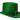 St. Patrick's Day Couples Hat Headband Accessory Set, One Size, Green
