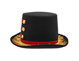 Adult Deluxe Circus Ringmaster Top Hat Ring Leader Halloween Toy Soldier Costume