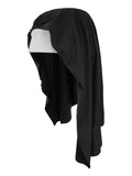 Nicky Bigs Novelties Womens Nun Costume Accessory Kit, Multi, One Size Black/Gold