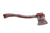 Adult Fake Plastic Woodsman Lumberjack Costume Prop Bloody Axe Accessory