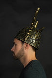 Adult Viking Norse God Winged Helmet Greek Cosplay Halloween Costume Accessory