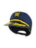 Yacht Skipper Boat Captain Hat Sailor Ship Cap Navy Blue Gold Aviator Sunglasses