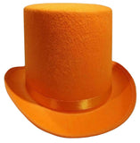 Nicky Bigs Novelties Adult Tall Deluxe Felt Top Hat, One Size