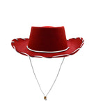 Kids 1950's Cowboy Hat Toddler Cowgirl Hats Western Birthday Party Halloween Dress Up Costume