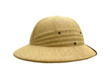 Nicky Bigs Novelties Deluxe Pith Helmet Safari Hat, Khaki, Adjustable