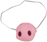 Unisex Pig Ears Headband Nose and Tail Accessory Set, Pink, One Size