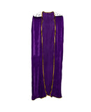 Unisex Adult Royal King Queen Velveteen Robe and Jeweled Crown Costume Accessory Set