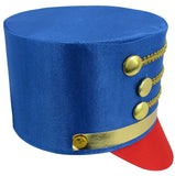 Adult Drummer Boy Toy Soldier Hat Shoulder Epaulettes Costume Accessory