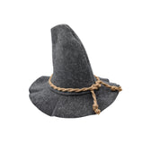 Child Scarecrow Hat Deluxe Felt Oktoberfest Wizard Witch Hillbilly Hat Costume