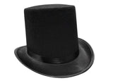 Felt Top Hat Cane and Matching Bowtie Halloween Cosplay Costume Accessory Set