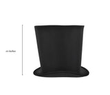 Adult Extra Tall Black Top Hat Satin Victorian Cap Halloween Costume Accessory