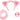 Unisex Pig Ears Headband Nose and Tail Accessory Set, Pink, One Size