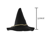 Child Scarecrow Hat Deluxe Felt Oktoberfest Wizard Witch Hillbilly Hat Costume