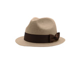 Adult Mens Tan Felt Fedora Inspector Detective Hat Roaring Gangster Costume Cap