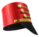 Adult Drummer Boy Toy Soldier Hat Shoulder Epaulettes Costume Accessory