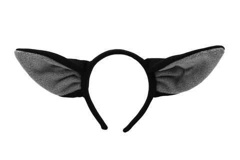 Cute Adult Black Bat Animal Ears On Headband Cosplay Costume Accessory