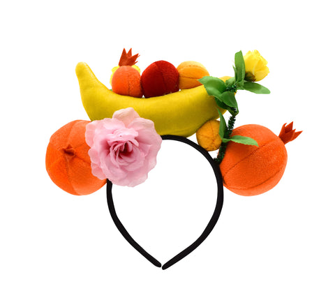 Womens Tropical Fruit Hawaiian Luau Costume Headband, One Size, Multi-Color