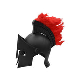 Medieval Knight Greek Spartan Helmet And Spear Prop Roman Gladiator Costume Warrior Accessories