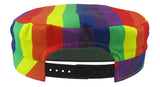 Unisex Adult Pride Rainbow Captain Hat, Multi, Adjustable