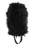 Adult Black Bearskin Nutcracker Hat - Fabric Toy Solider Royal Guard Soldier Hats- Theme Halloween Costume Accessory, One Size