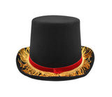 Adult Deluxe Circus Ringmaster Top Hat Ring Leader Halloween Toy Soldier Costume