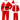 Santa Claus Costume for Men Women Disposable Santas Claus Suit for Adults 5pc Set Christmas Bar Pub Crawl Suit Outfit Hat Belt Beard Jacket Pants Hat