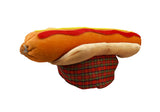 Nicky Bigs Novelties Adult Giant Funny Hot Dog Hat Foot Long Wiener Fast Food Hotdog Hats Vendor Truck Costume Accessory