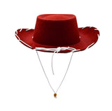 Kids 1950's Cowboy Hat Toddler Cowgirl Hats Western Birthday Party Halloween Dress Up Costume