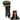 Rasta Hat with Black Dreadlocks Wig Crochet Beanie Cap Hippie Costume Accessory