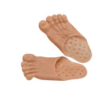 Jumbo Funny Bare Feet Slippers Caveman Feet Adult Halloween Costume Accessories