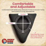 Nicky Bigs Novelties Adult Colonial Tricorn Pirate Hat - 3 Cornered Cocked Cap For Cosplay Halloween Costume Accessory