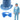 Adult 6 Inch Felt Top Hat Matching Bowtie Formal Cosplay Costume Accessory Set