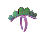 Adult Stegosaurs Spiked Dinosaur Headband Tail Dragon Costume Accessory Set