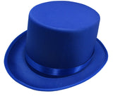 Adult Satin Top Hat Magician Gentleman Roaring 20s Tuxedo Formal Costume Top Hat