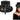 Adult Black Voodoo Top Hat Crow Raven Skull Bones Feather Witch Doctor Costume Headpiece