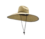 Nicky Bigs Novelties Handmade Huge Large Fit Hard Shell Double Weaved Straw Shade Gardening Hat Wide Brim Outdoor Sun Hats