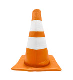 Adult Orange Traffic Cone Hat - Road Construction Cones Hat - Funny Unisex Halloween Costume Accessory Headwear